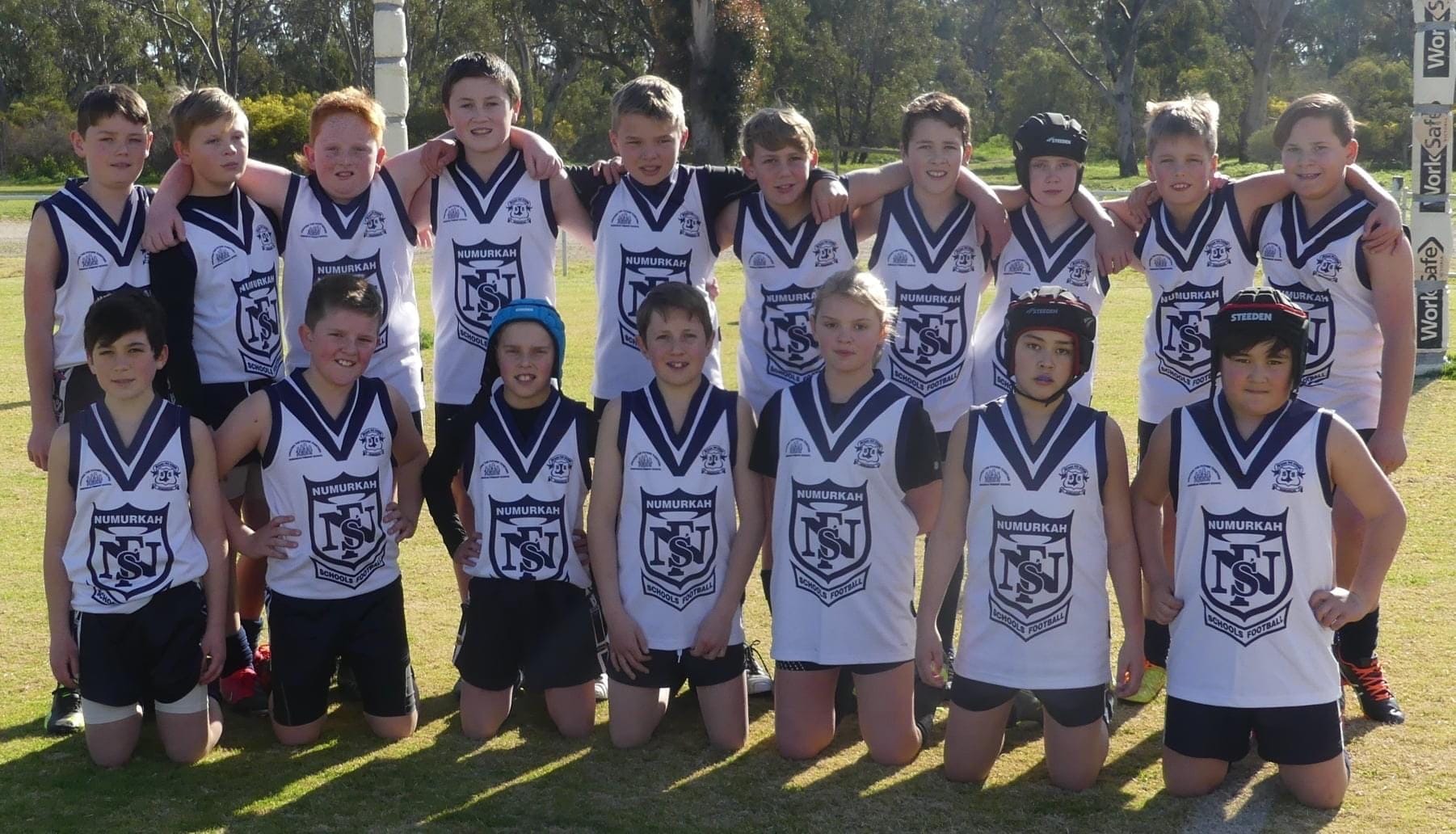 Under 12s ... Back row (from left): Aaron Watters, Kyren Dawson, Harry Ryan, Seth McCracken, Hughie Stammers, Maison Taylor-Wilton, Kaleb Gilmour, Declan Lowden, Tyson Simpson, Tom Mohr.
Front: Oliver Ruscoe, Nash Siermans, Jarred Bethell, Alexander Robertson, Jade Holmes, Arthur Smith, Theodore Smith.