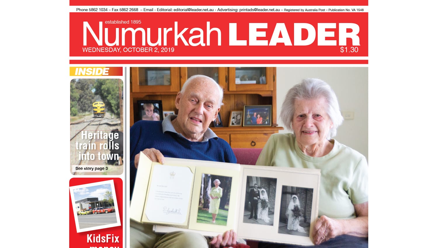 Numurkah Leader digital edition: October 2 2019