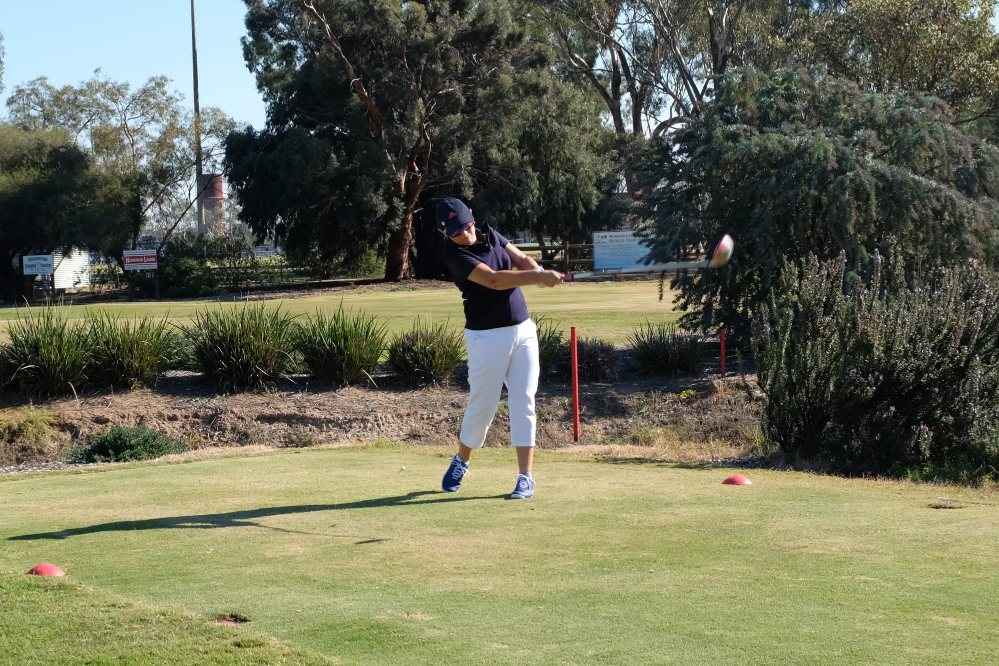 Top form ... Pauline Davies has been in top form through the winter golf season, and finished the season on a high on Saturday by winning the star medal play-off.