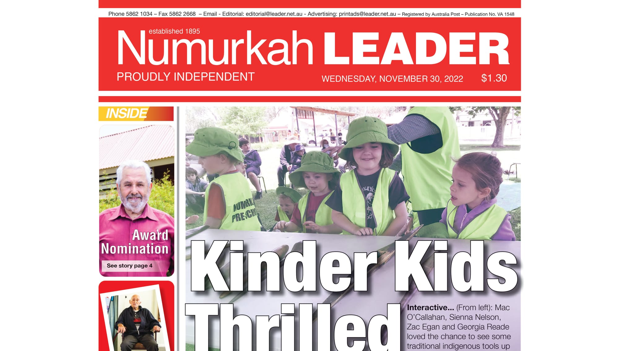 Numurkah Leader digital edition: November 30 2022