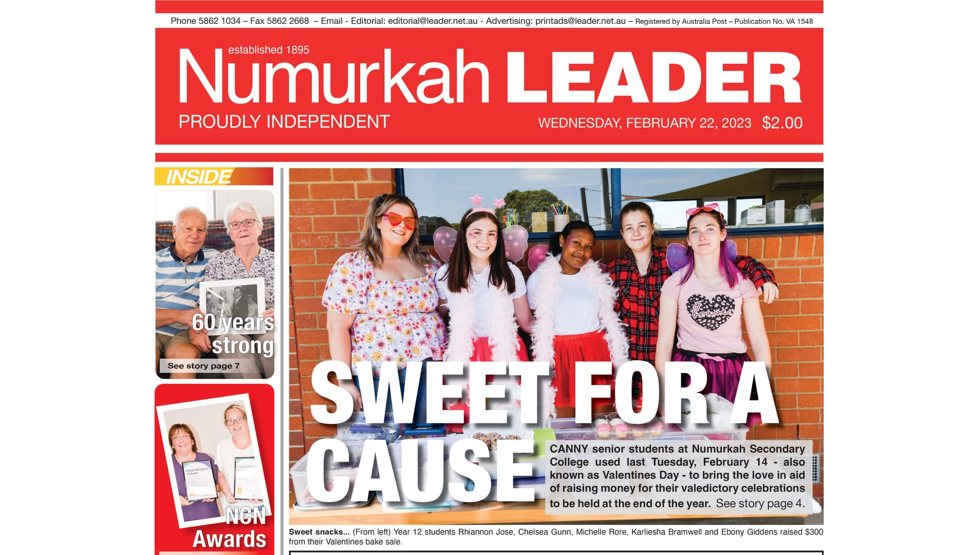 Numurkah Leader digital edition: February 22 2023