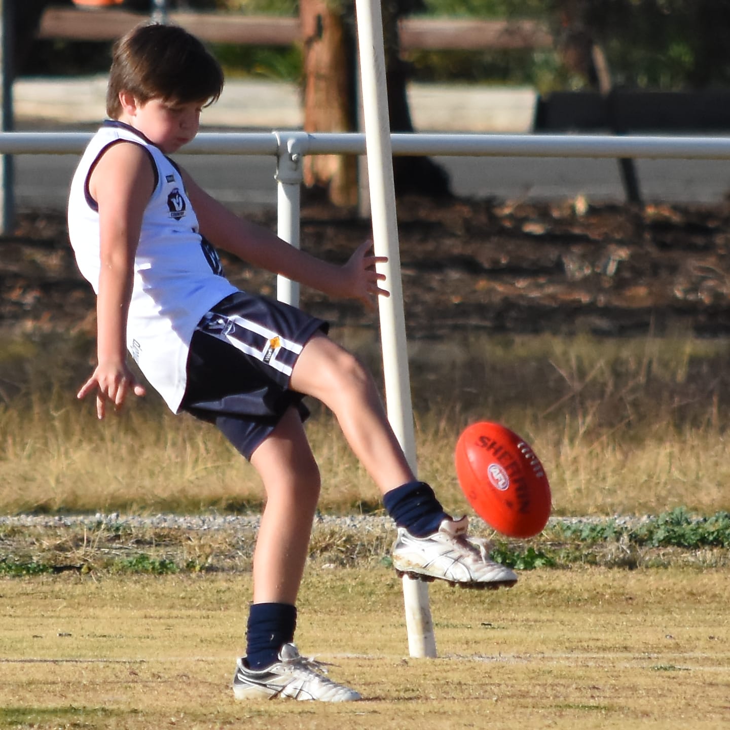 Star ... Callan O’Dwyer had four goals by quarter time. (Photography by Gavin Parkinson)
