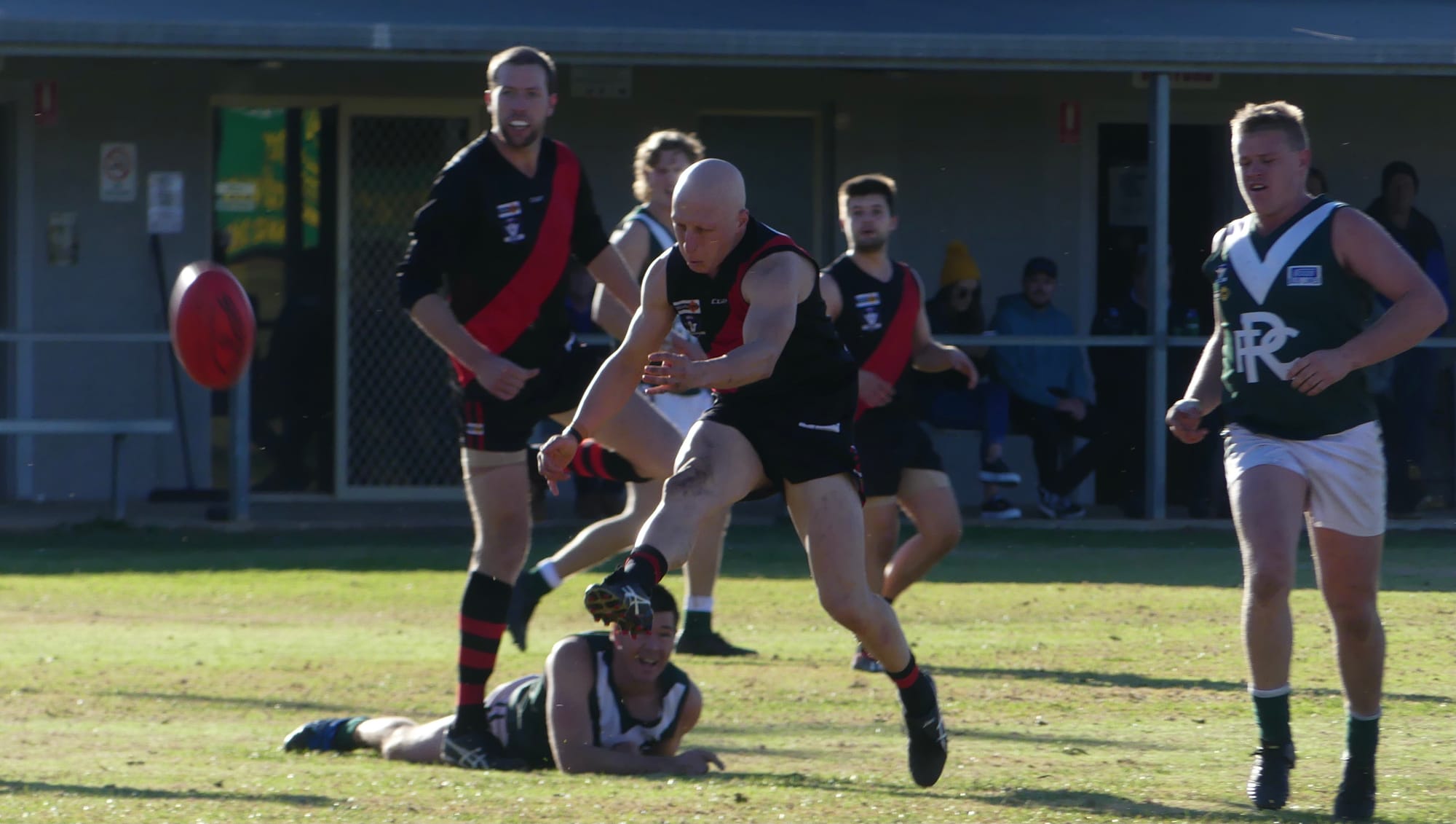 Star midfielder ... Austin Tricarico played another huge game at the weekend.