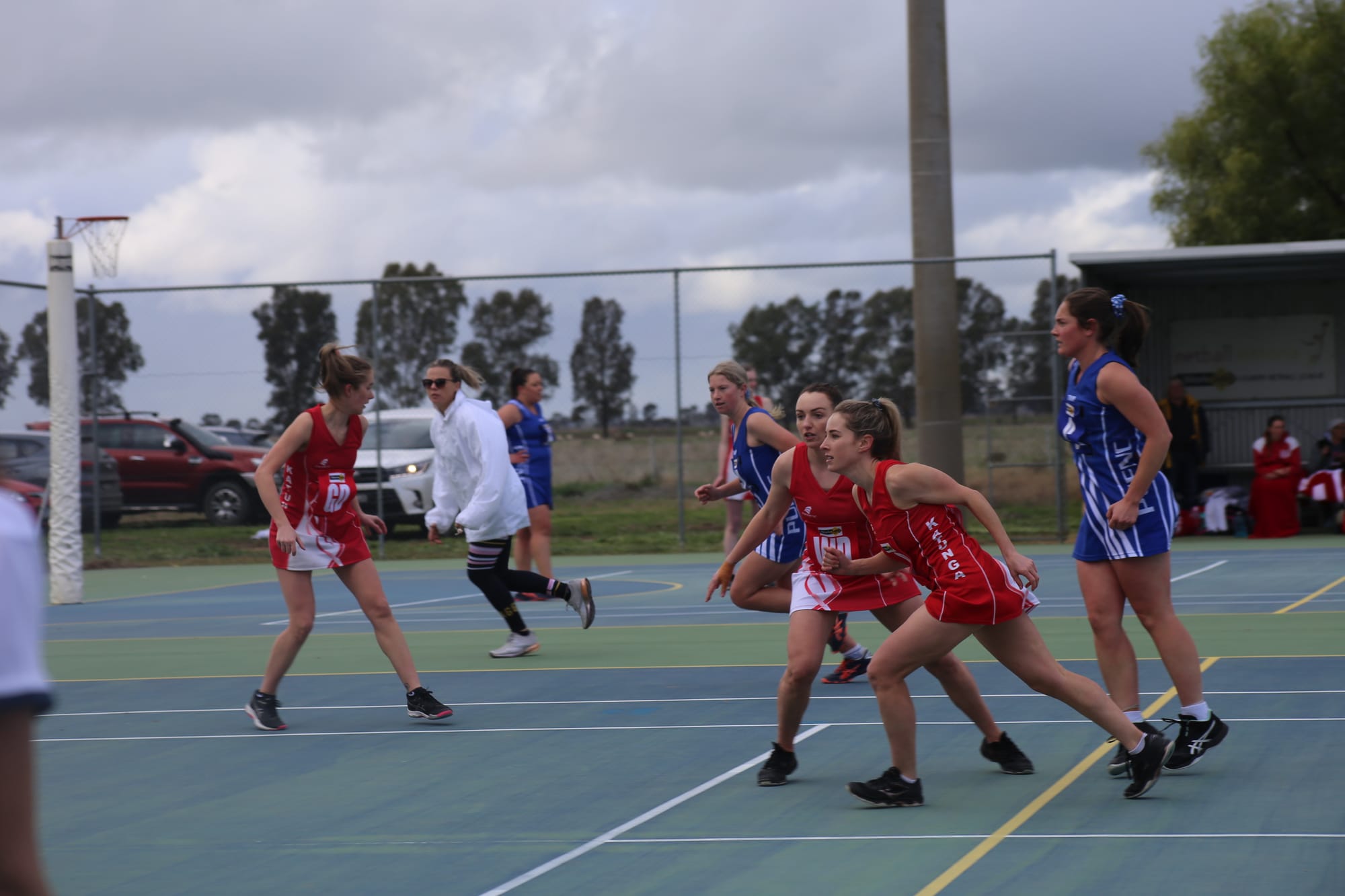 Switched on ... Rachael Crowther (left) and Zoe Ludington were sharp in defence on Saturday. 
