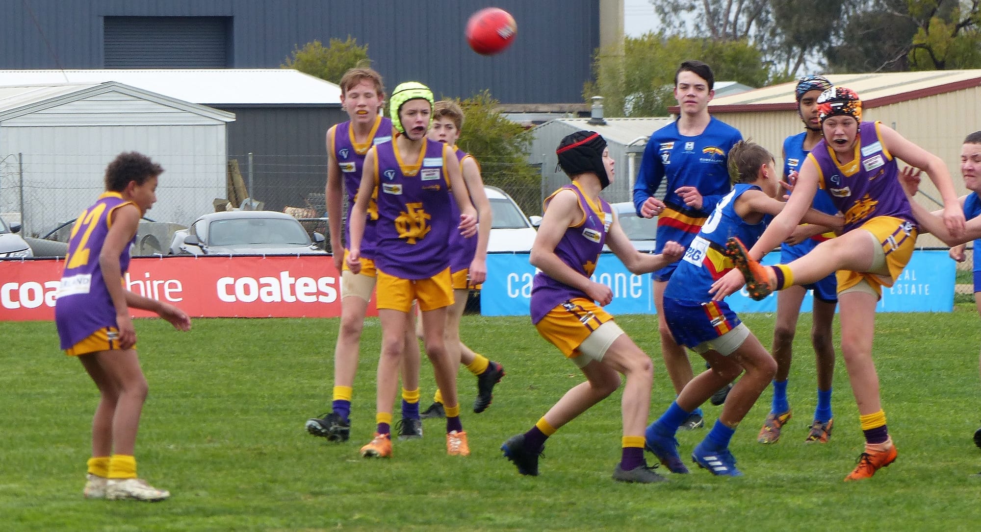 On the boot ... Brandon Hatton clears it out of a pack. 
