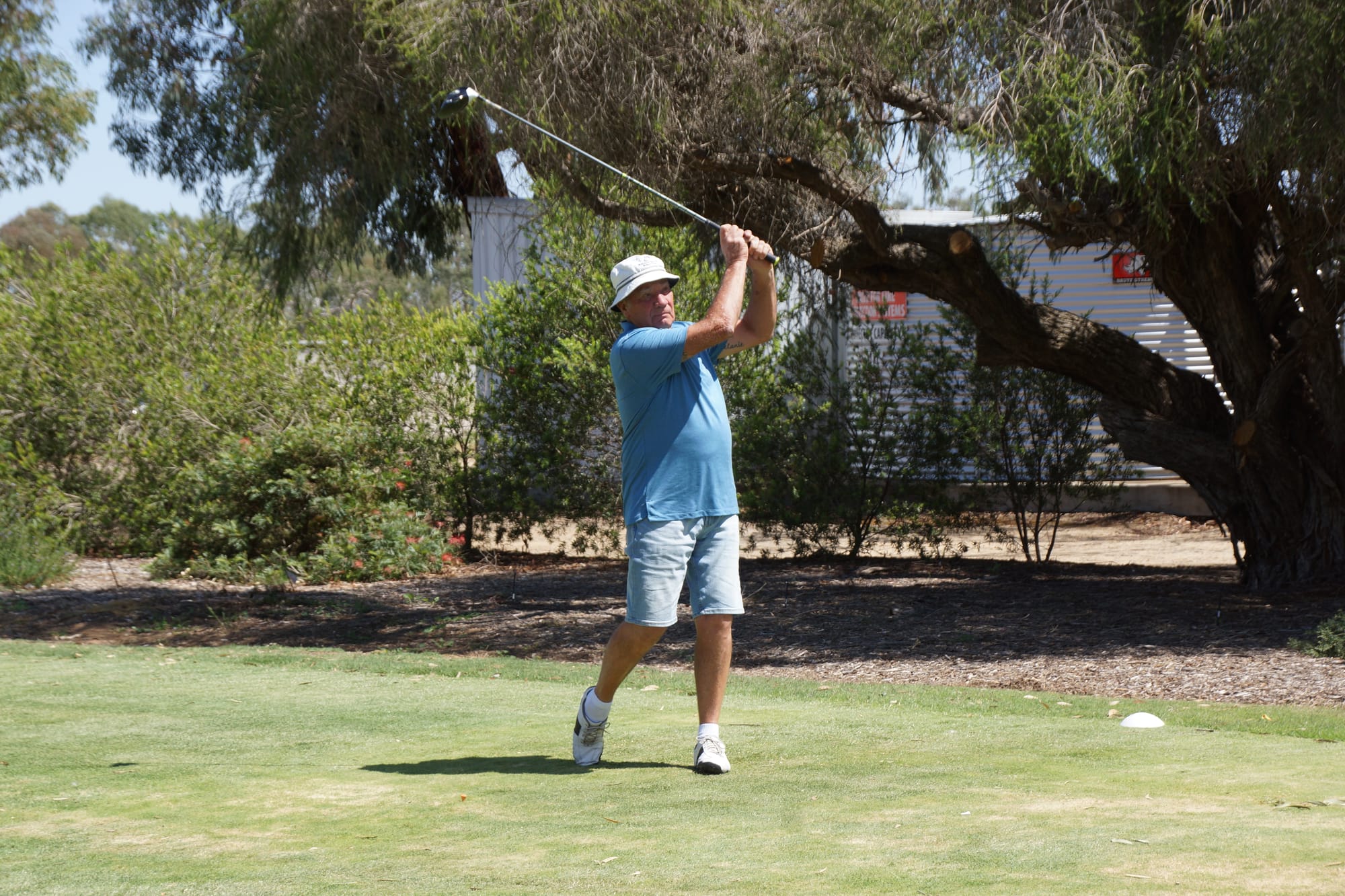 He’s back ... John Smith played a nice round of golf to win last Thursday’s competition.