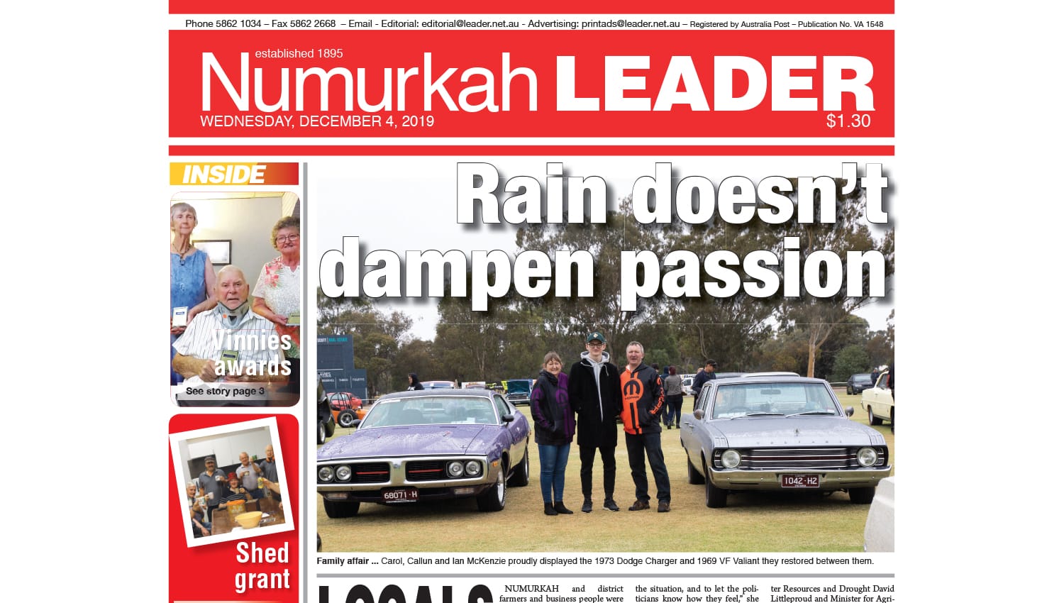 Numurkah Leader digital edition: December 4 2019