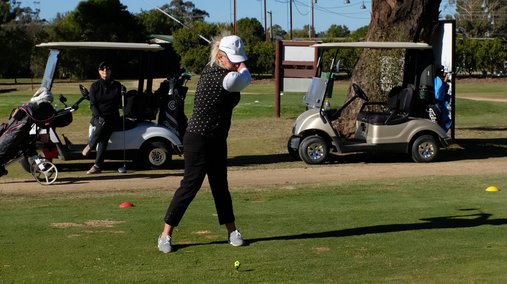 Autumn champ … Margot McGrath played a consistent two dayts of golf to win C-grade scratch at the Golf Victoria autumn tournament.
