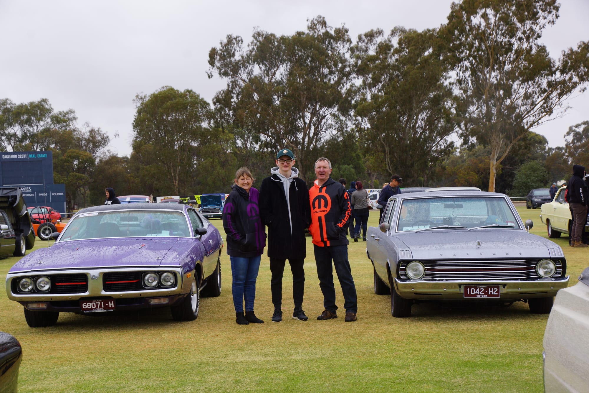 Rain can’t dampen passion