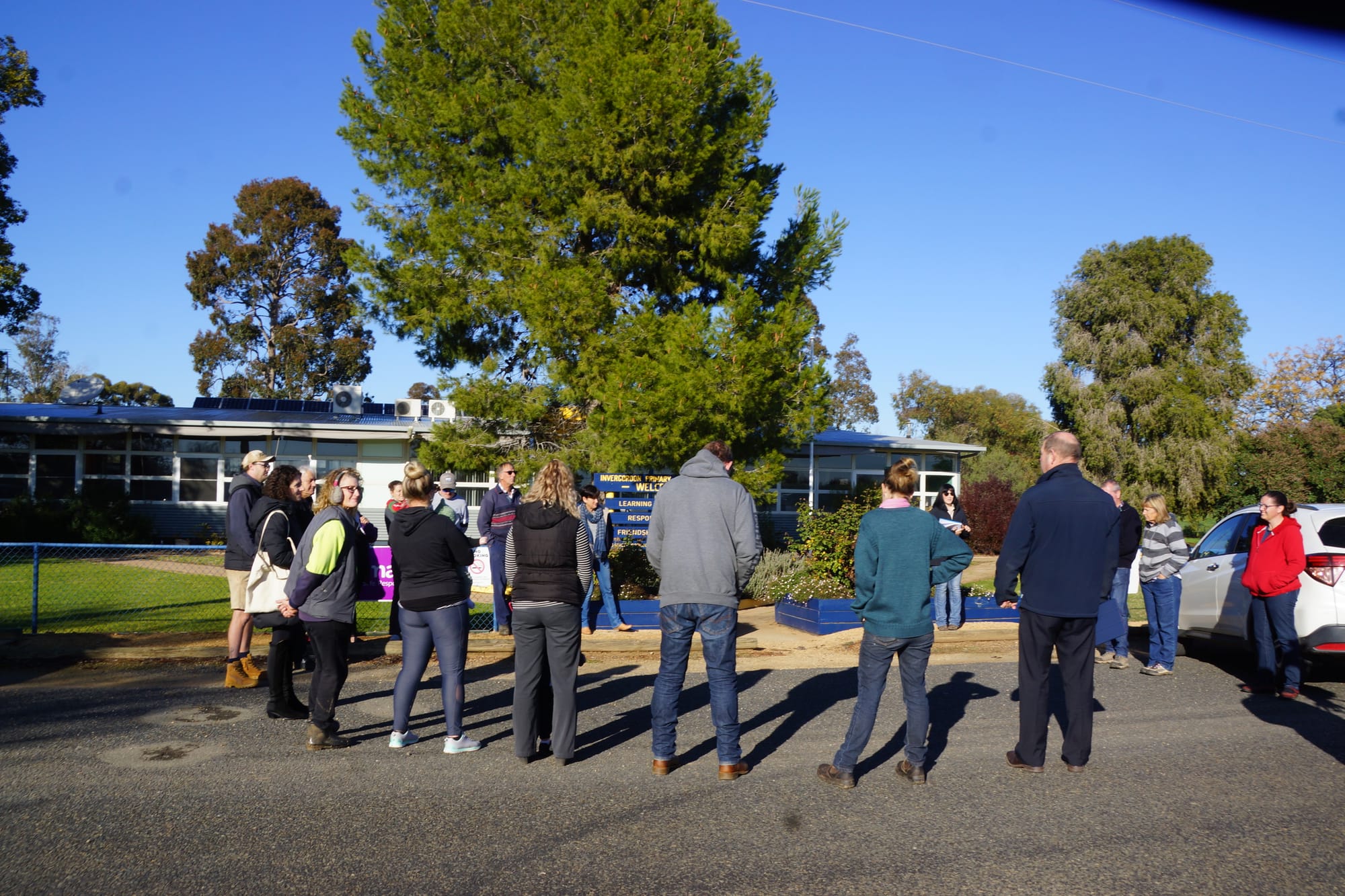 Uncertainty at Invergordon ... Invergordon locals are concerned about plans to use the former primary school as a GSSC annexe for disengaged students.