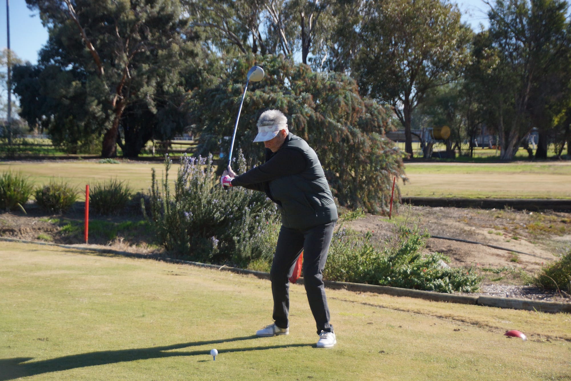 Knockout winner ... Helen Schmedje won the Saturday singles knockout final last week.