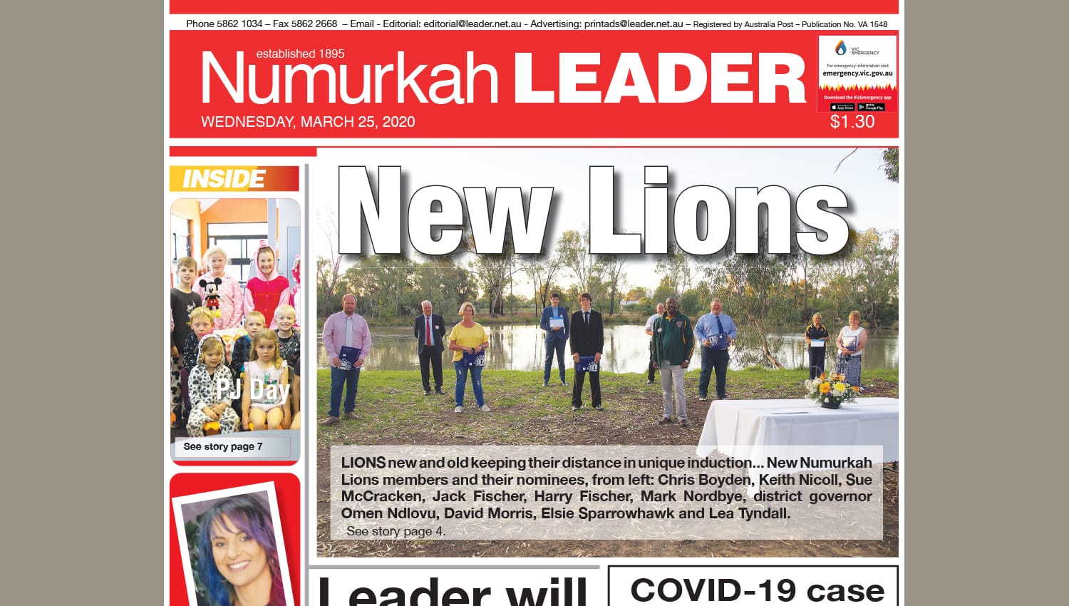 Numurkah Leader digital edition: March 25 2020