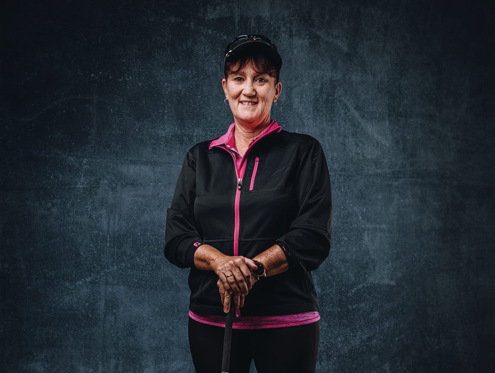 Obsessed ... Driven by a desire to outwit the golfing gods, Tracey Clouston won’t stop playing golf until she has to. 