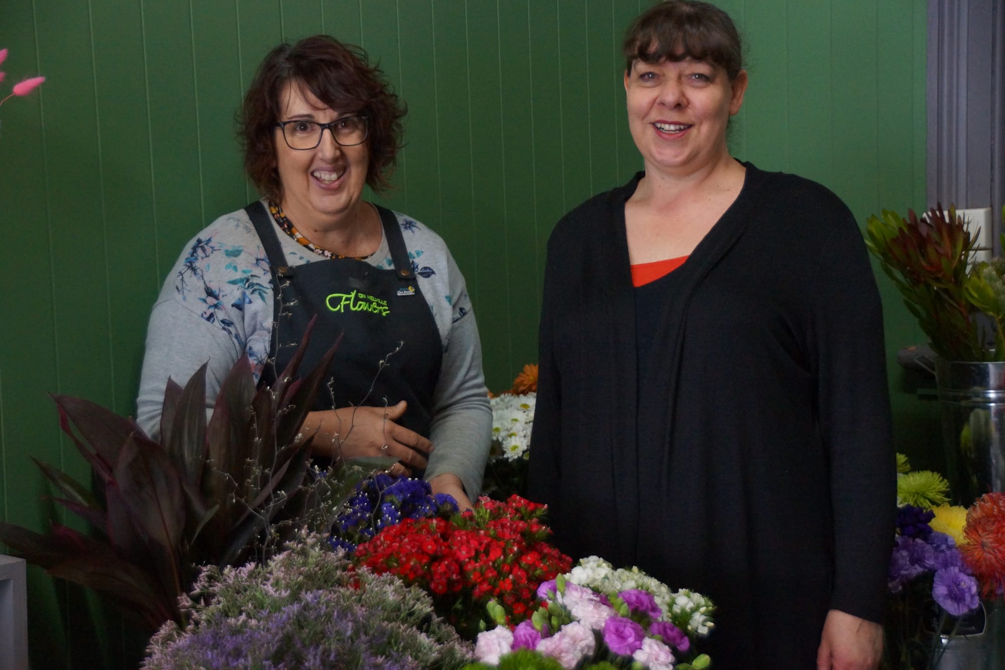 Full steam ahead ... Love Our Lifestyle secretary Nicole Henderson and new chairperson Tracey Bannon are pleased to see new members, and new energy, on the committee.