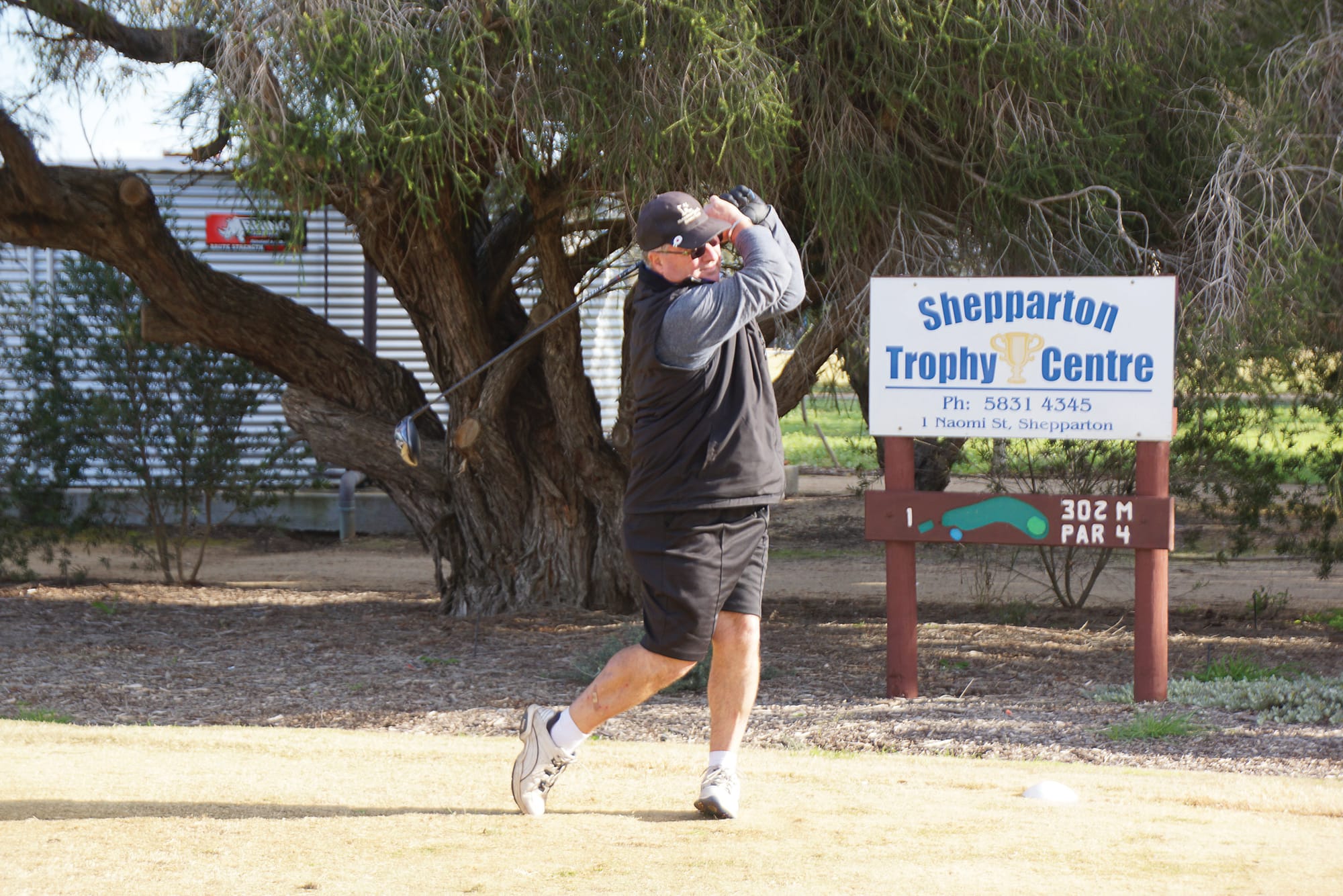 Whack ... Peter Malins was in scintillating form last Thursday. 
