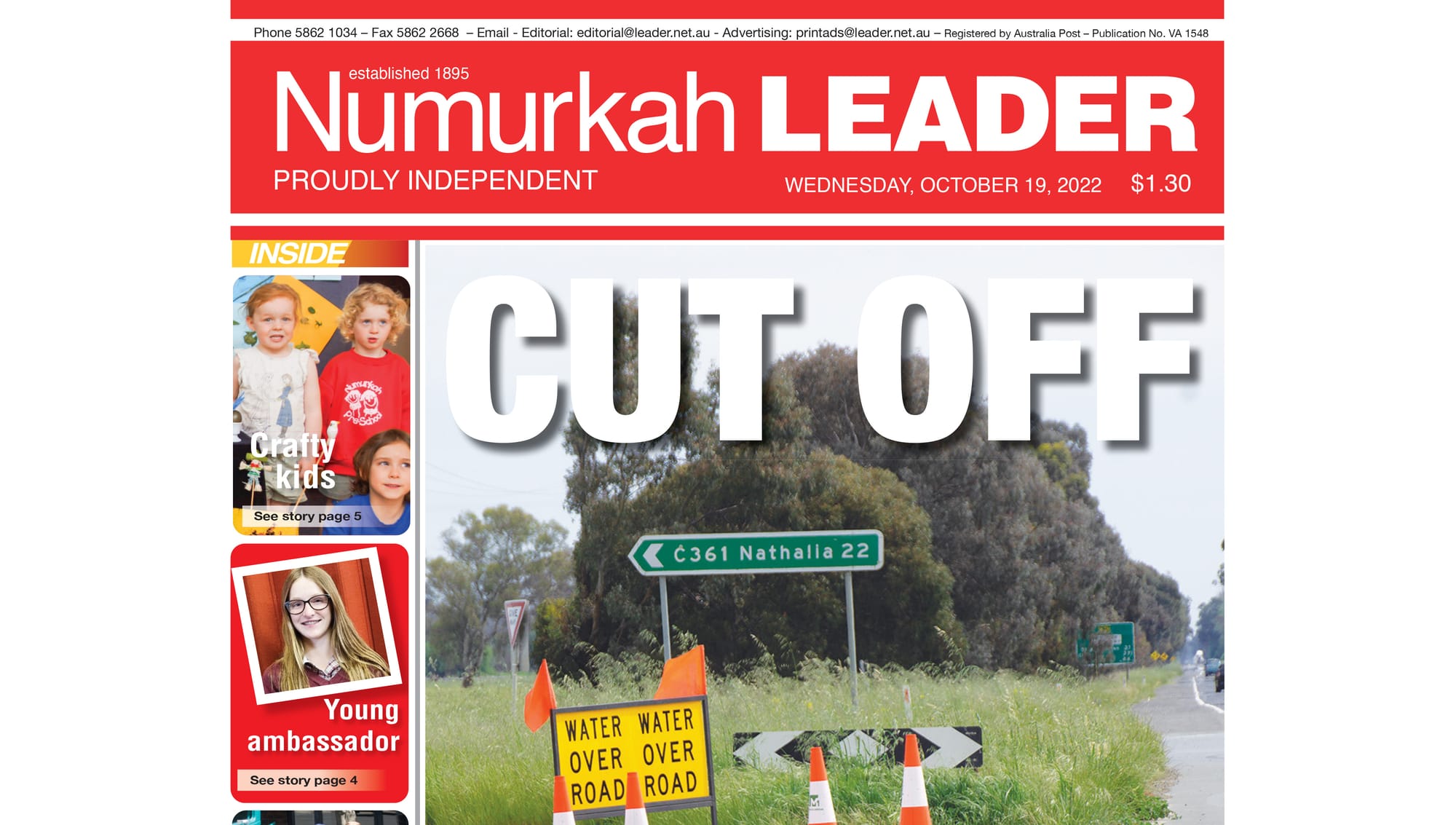 Numurkah Leader digital edition: October 19 2022