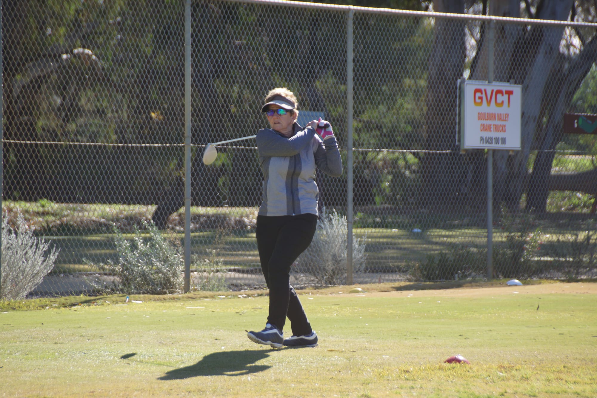 Best for the day ... Jeanette Adams got her new season off to a good start last week.