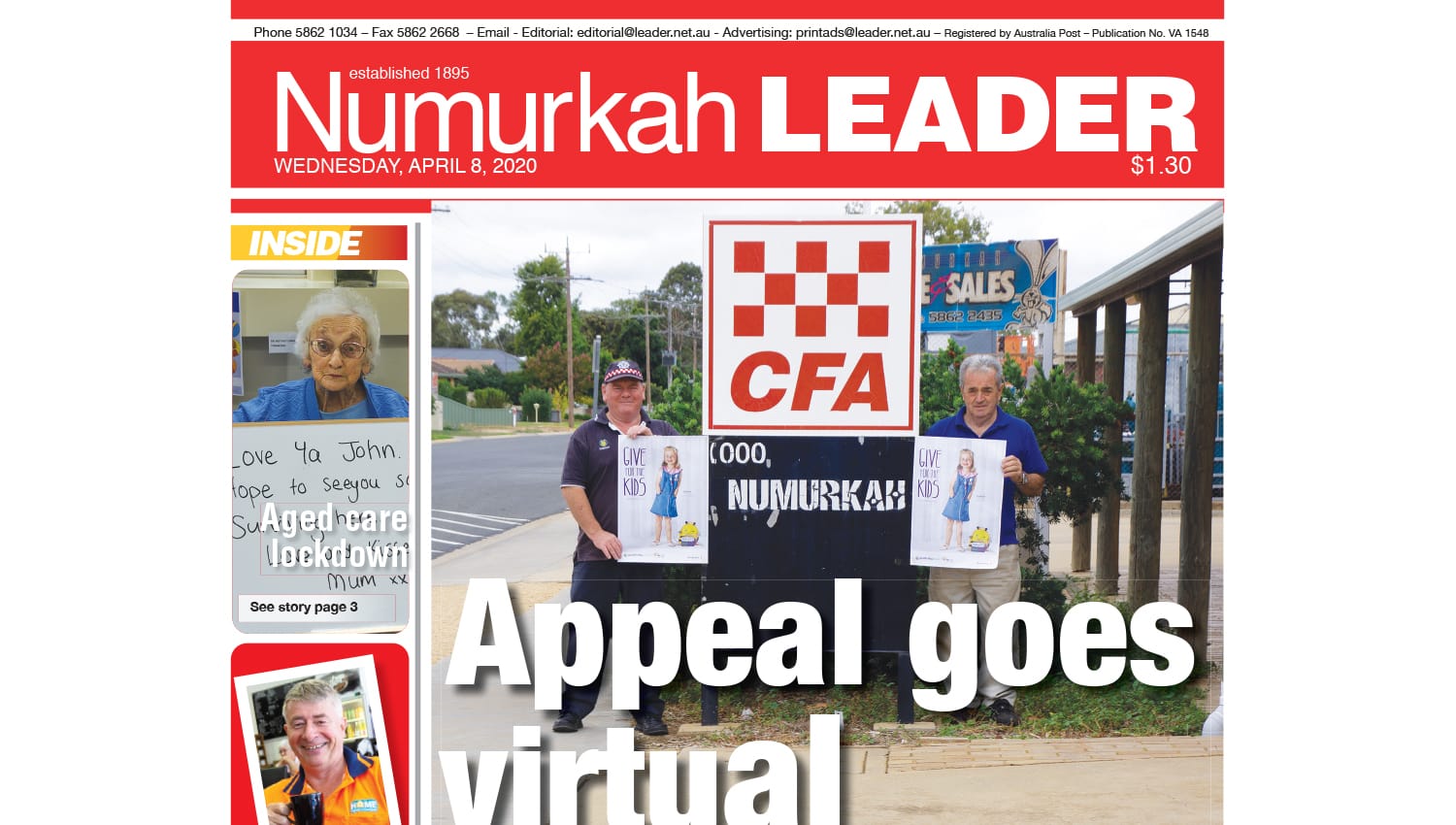 Numurkah Leader digital edition: April 8 2020