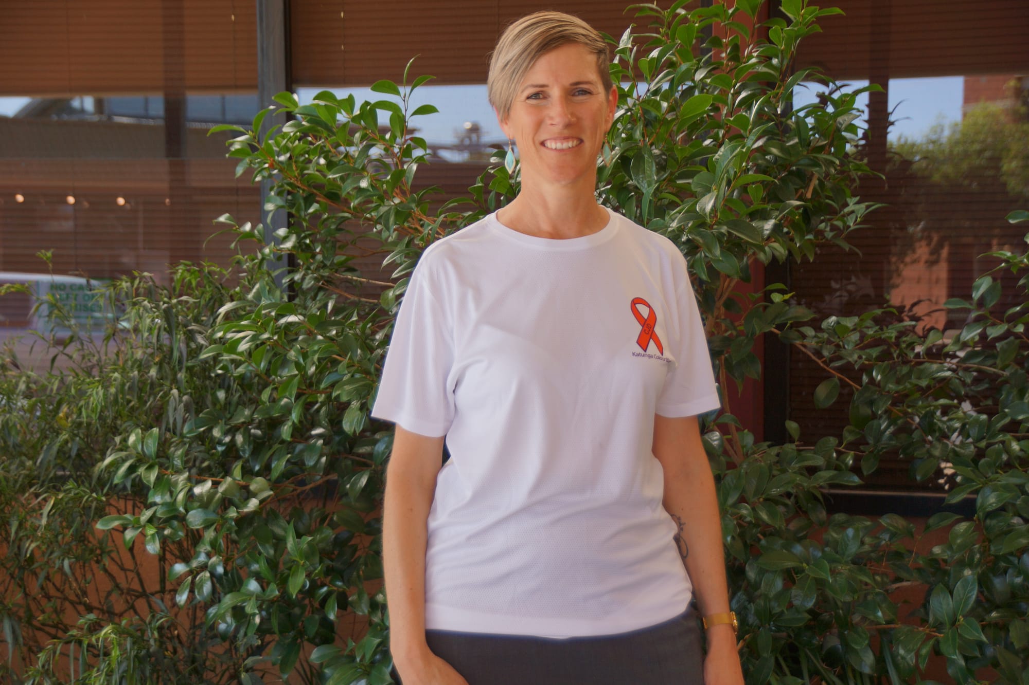 Still fighting ... Colleen O’Hara - in official t-shirt - continues to fundraise for CJD research, to give other families a chance.