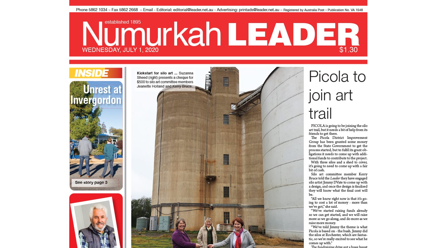 Numurkah Leader digital edition: July 1 2020