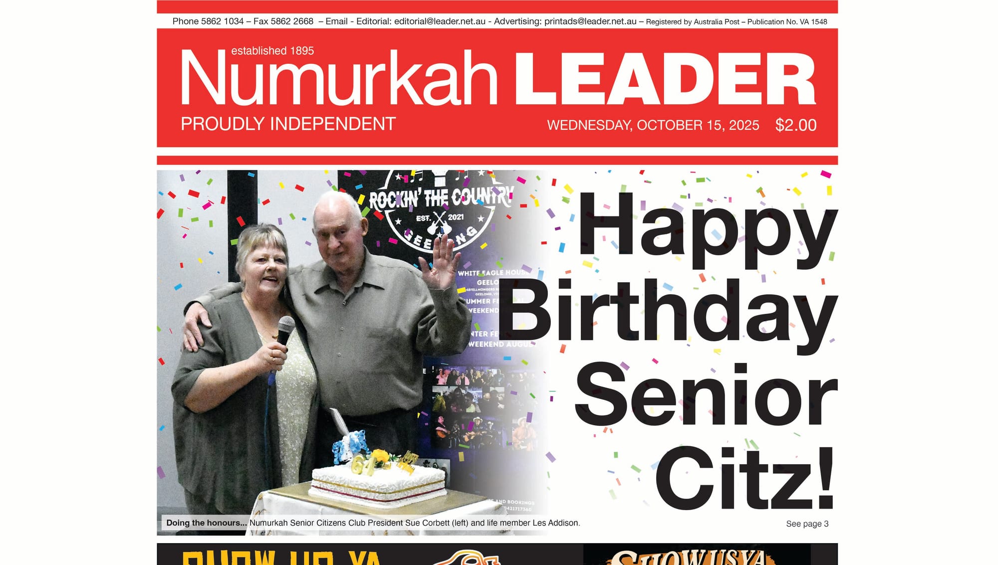 Numurkah Leader Digital Edition October 15 2025