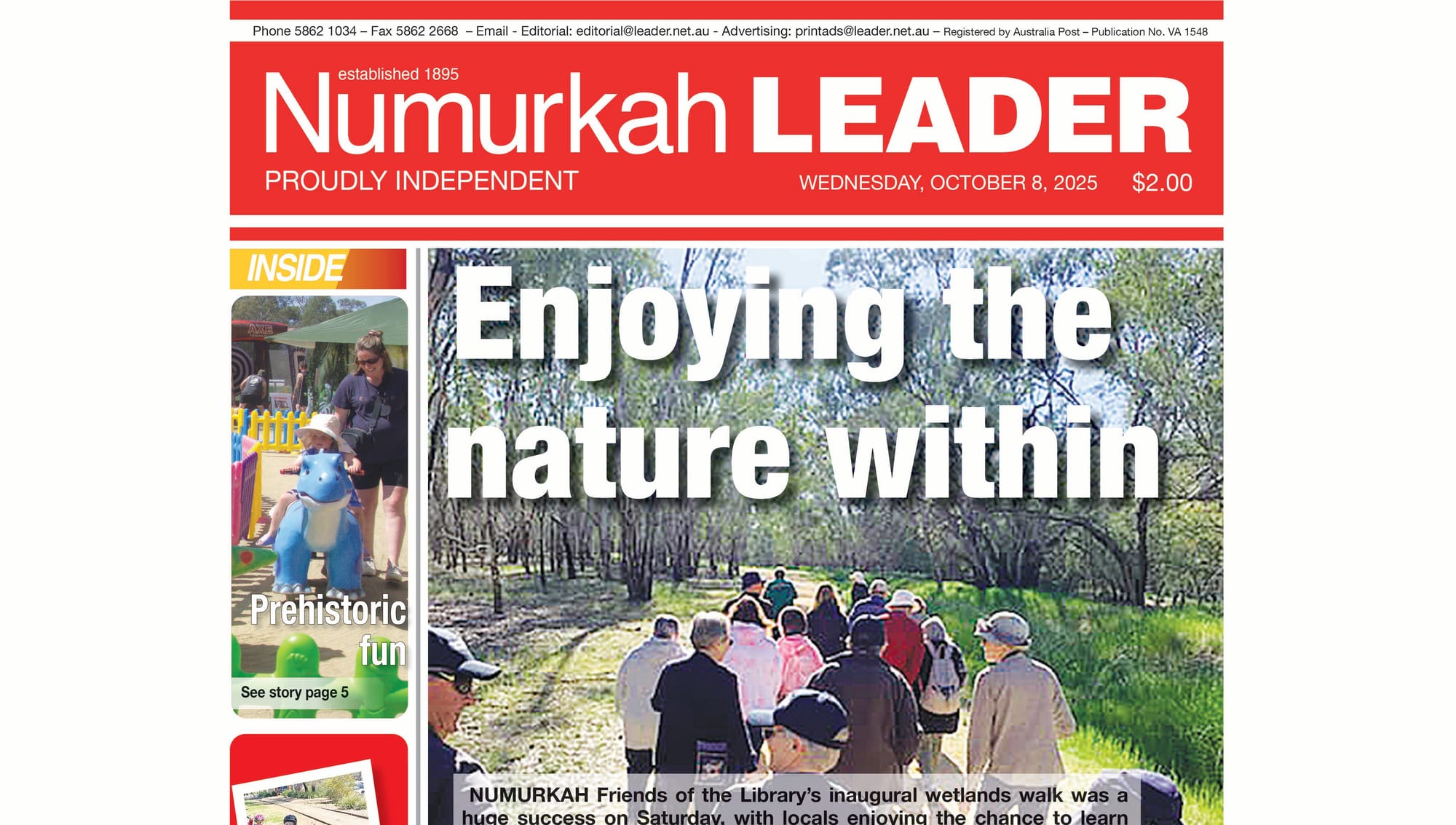 Numurkah Leader Digital Edition October 8 2025