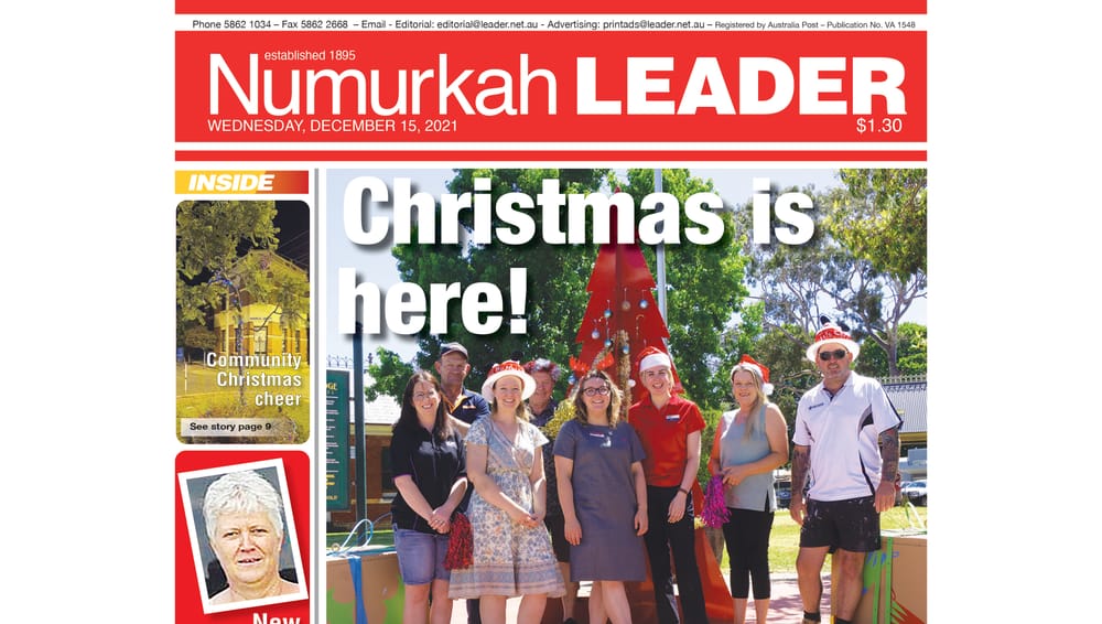 Numurkah Leader digital edition: December 15 2021 post image
