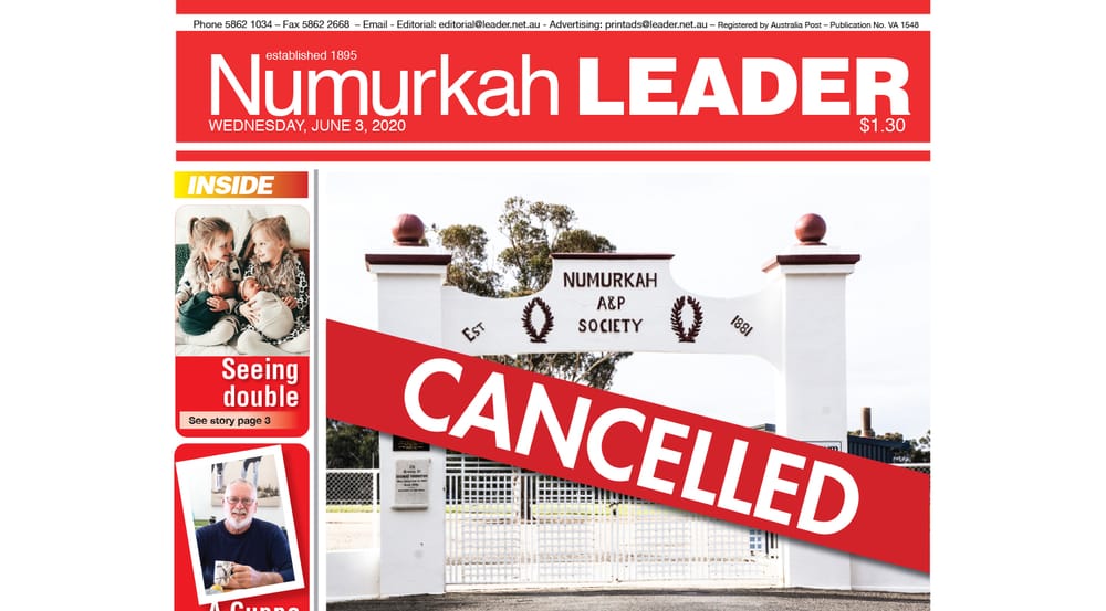 Numurkah Leader digital edition: June 3 2020 post image