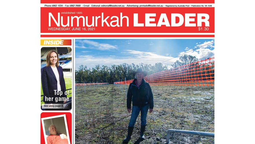 Numurkah Leader digital edition: June 16 2021 post image