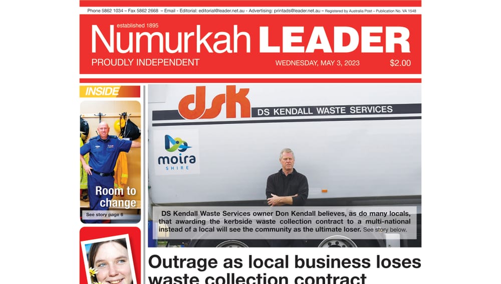 Numurkah Leader digital edition: May 3 2023 post image