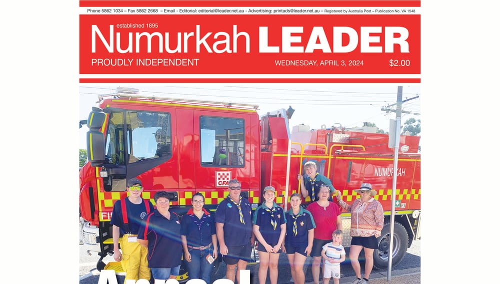 Numurkah Leader Digital Edition April 3 2024 post image