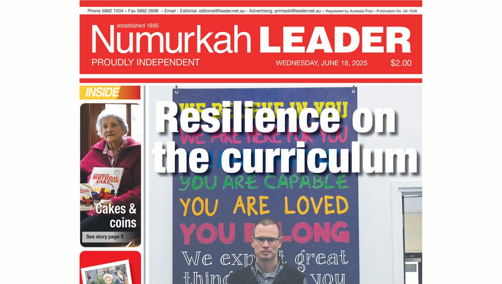Numurkah Leader Digital Edition June 18 2025 post image