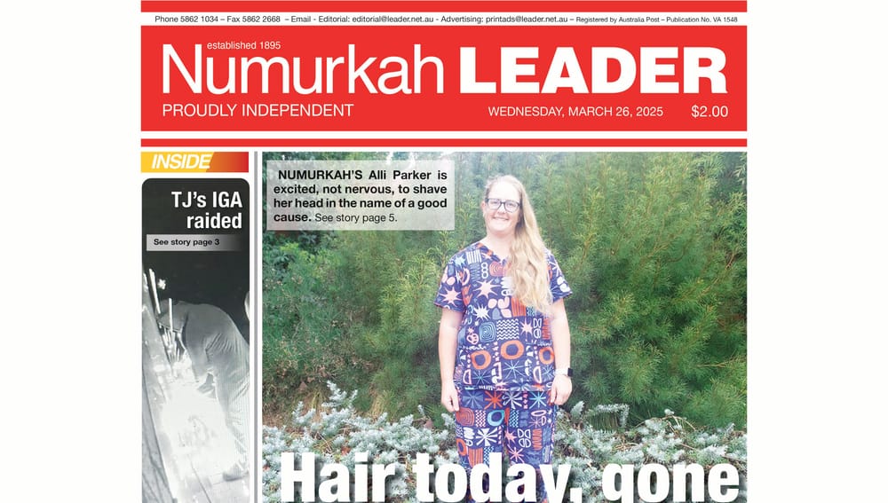 Numurkah Leader Digital Edition March 26 2025 post image