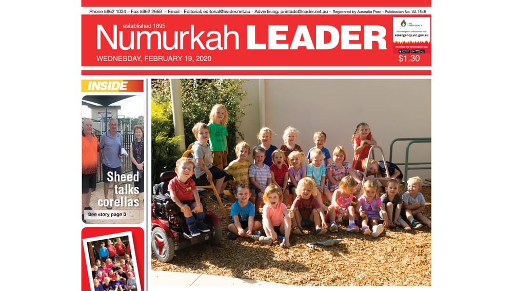 Numurkah Leader digital edition: February 19 2020 post image