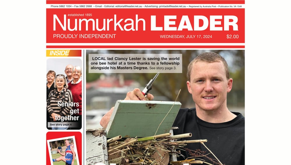 Numurkah Leader Digital Edition July 17 2024 post image