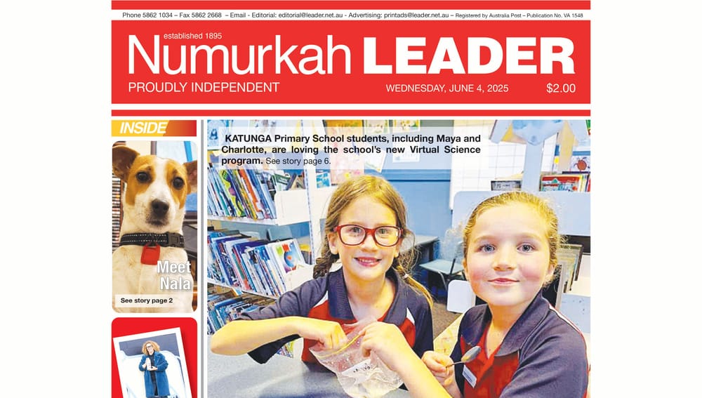 Numurkah Leader Digital Edition June 4 2025 post image