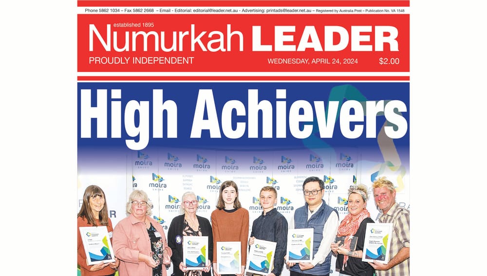 Numurkah Leader Digital Edition April 24 2024 post image