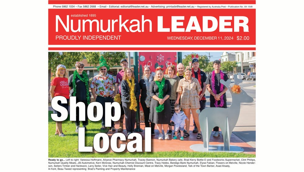 Numurkah Leader Digital Edition December 11 2024 post image