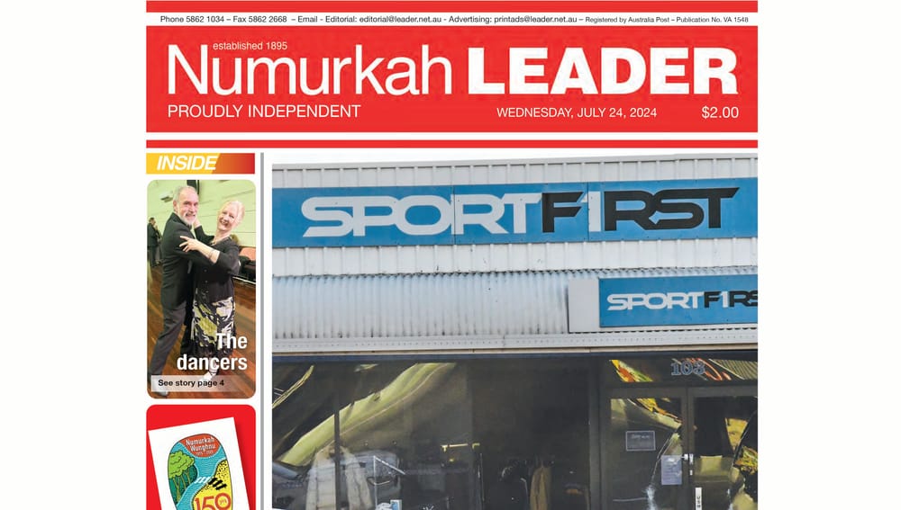 Numurkah Leader Digital Edition July 24 2024 post image