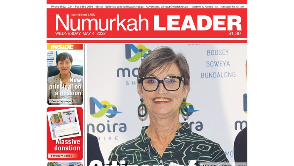 Numurkah Leader digital edition: May 4 2022 post image