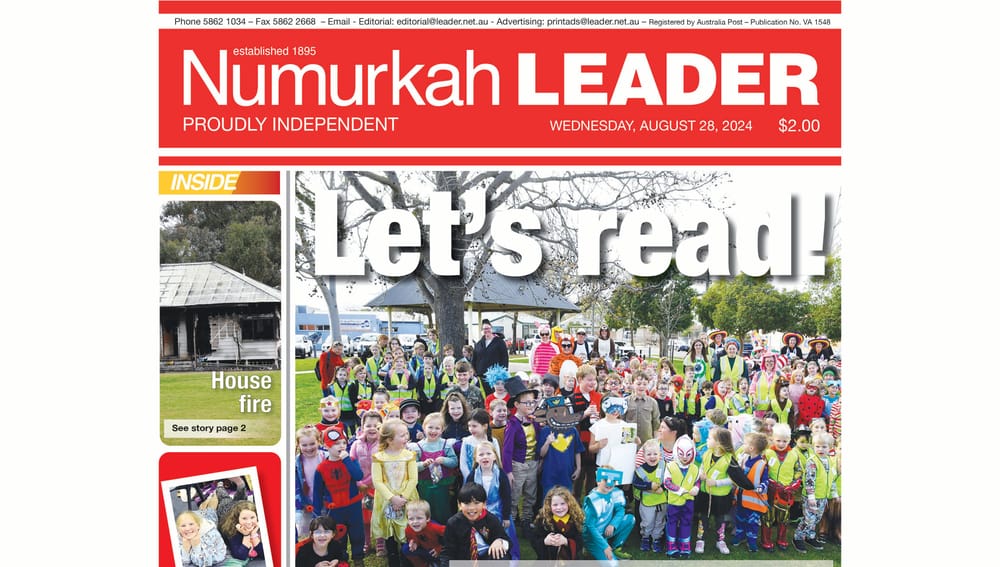 Numurkah Leader Digital Edition August 28 2024 post image