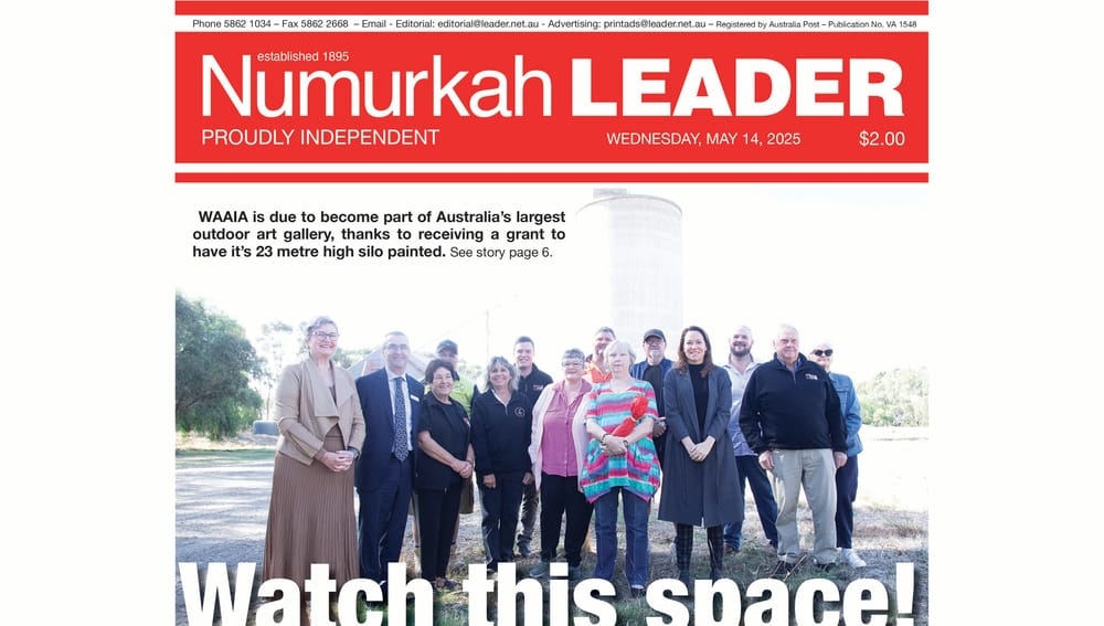 Numurkah Leader Digital Edition May 14 2025 post image