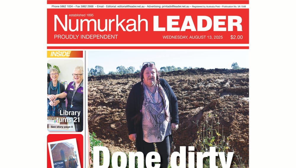 Numurkah Leader Digital Edition August 13 2025 post image