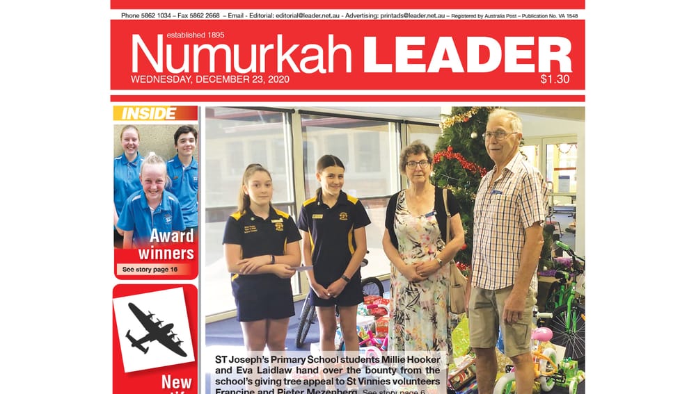 Numurkah Leader digital edition: December 23 2020 post image
