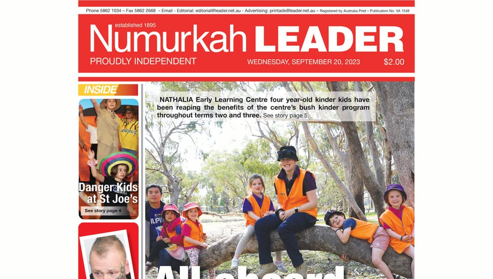 Numurkah Leader digital edition: September 20 2023 post image