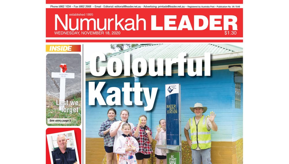 Numurkah Leader digital edition: November 18 2020 post image