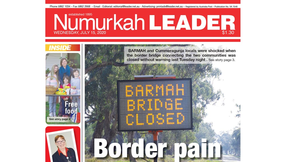 Numurkah Leader digital edition: July 15 2020 post image