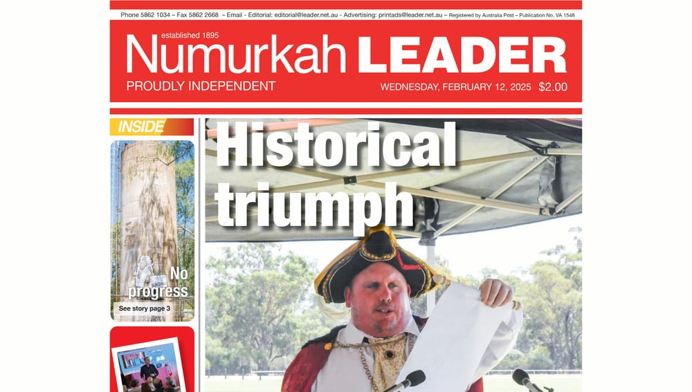 Numurkah Leader Digital Edition February 12 2025 post image