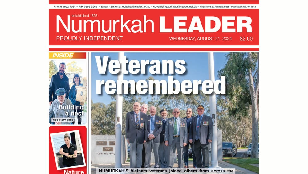 Numurkah Leader Digital Edition August 21 2024 post image