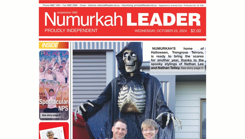 Numurkah Leader Digital Edition October 23 2024 post image